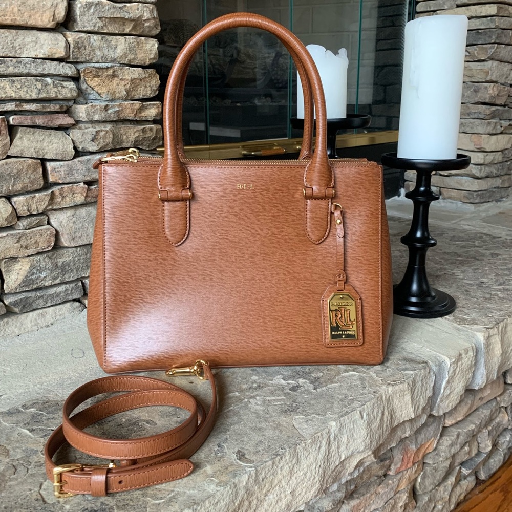 Lauren Ralph Lauren Newbury Double Zip Satchel
